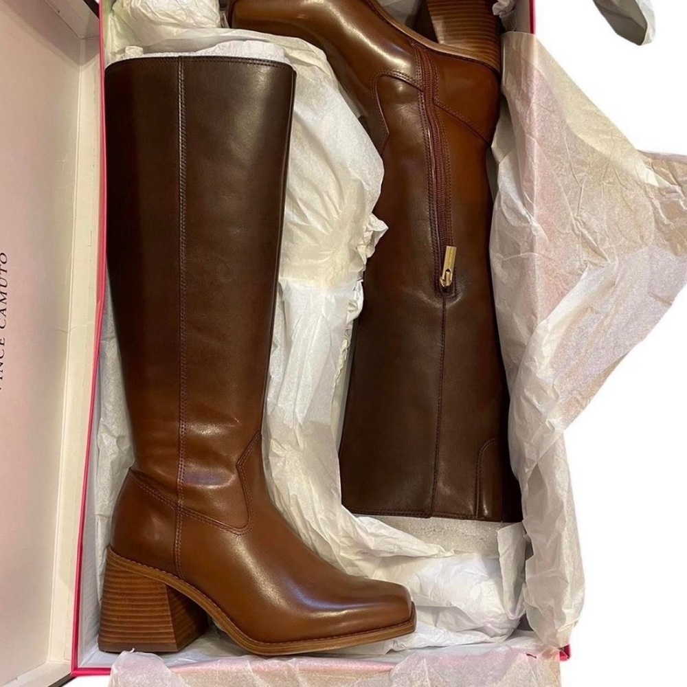Vince Camuto chocolate fade Leather Boots